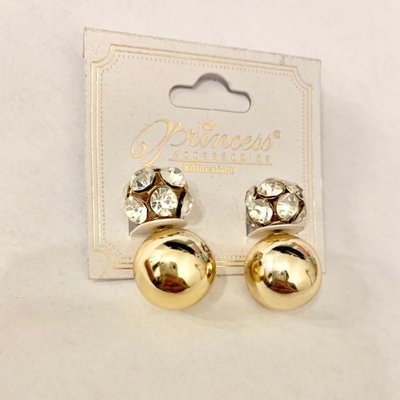 Princess Accessories | Earrings Rhinestone - Picture 6 of 8